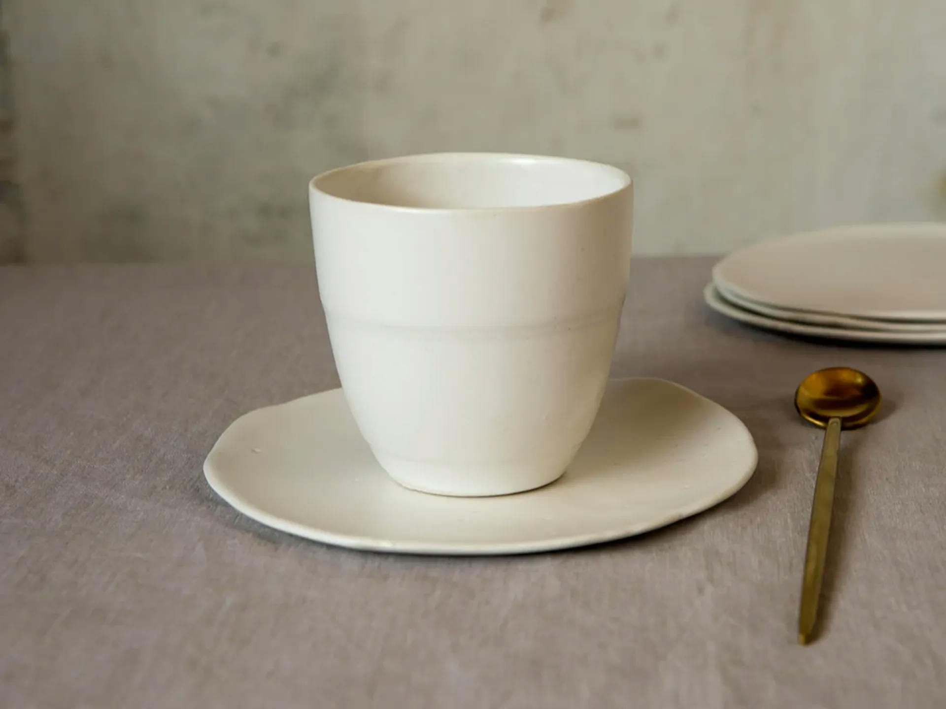 Cotton Coffee Mug Set of 2